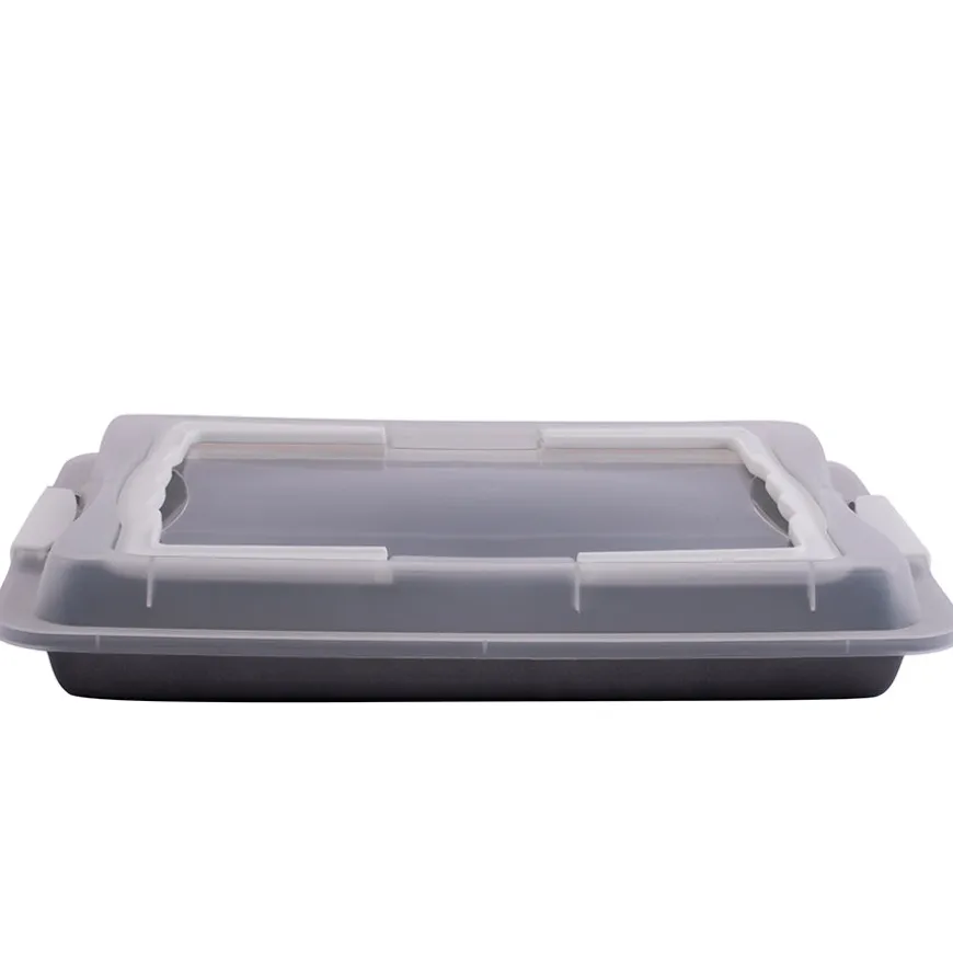 Christiania 1739 Bake Langpanne m/Lokk 42x29cm