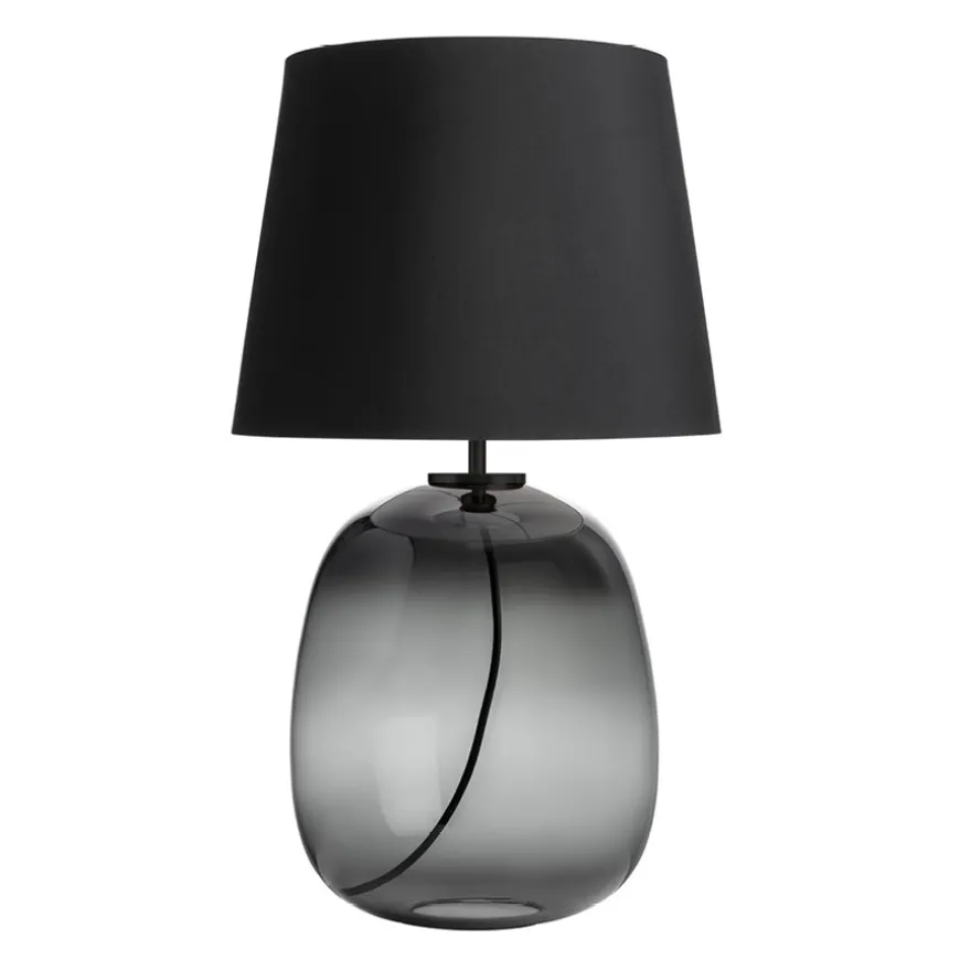 Hadeland Glassverk Austra Bordlampe Røkgrå