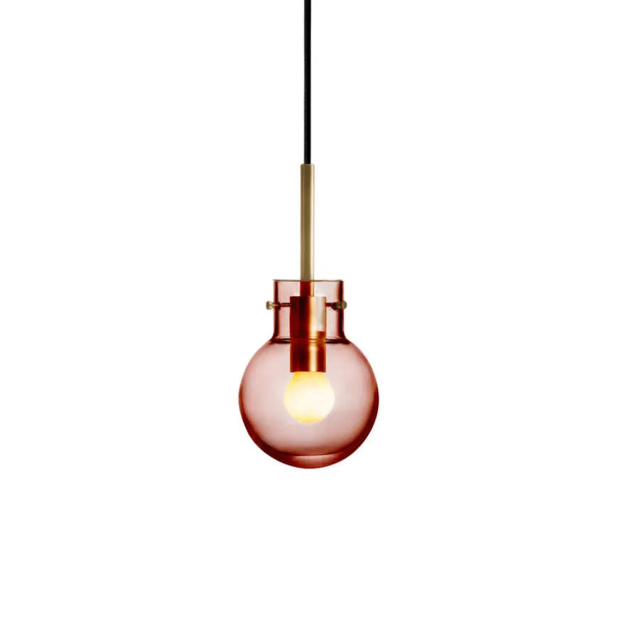 Hadeland Glassverk Krystallkule Taklampe