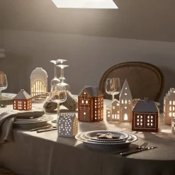 Kähler Gingerbread Lyshus Liten Brun