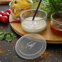 Norgesglasset Oppbevaringspakke Med Plastlokk