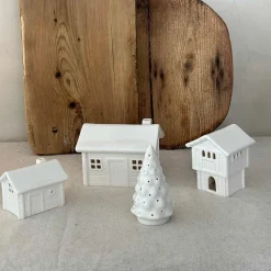 Porsgrunds Porselænsfabrik Juletre Telysholder 11cm
