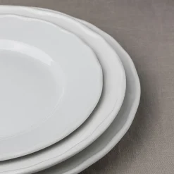 Porsgrunds Porselænsfabrik Victoria Hvit Gourmet Tallerken 30cm