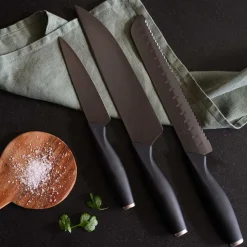Porsgrunds Porselænsfabrik De Cuisson Grønnsakskniv 13 cm Sort