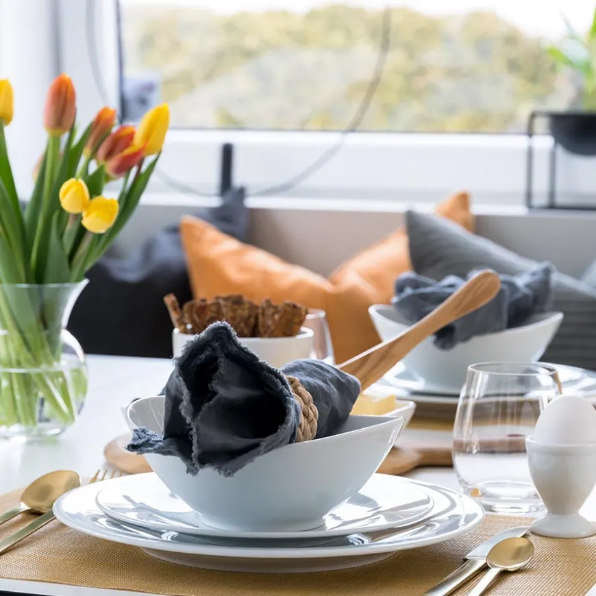 Porsgrunds Porselænsfabrik Sense Eggeglass 4 pk Hvit