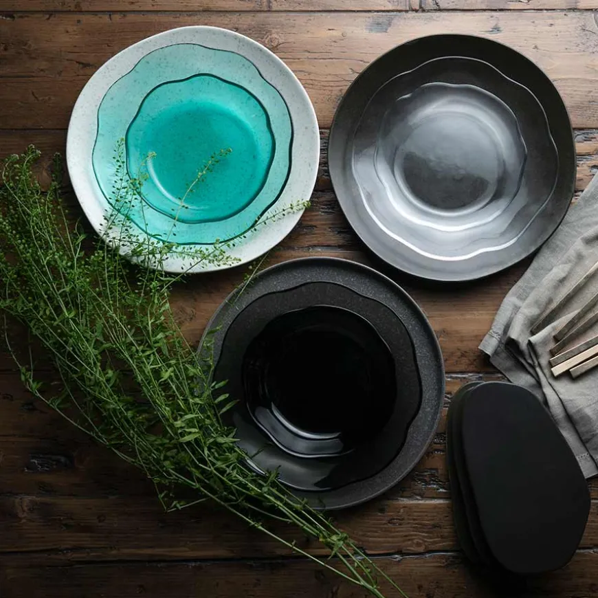 Porsgrunds Porselænsfabrik Natur Dessertskål 15,5cm Koksgrått Glass
