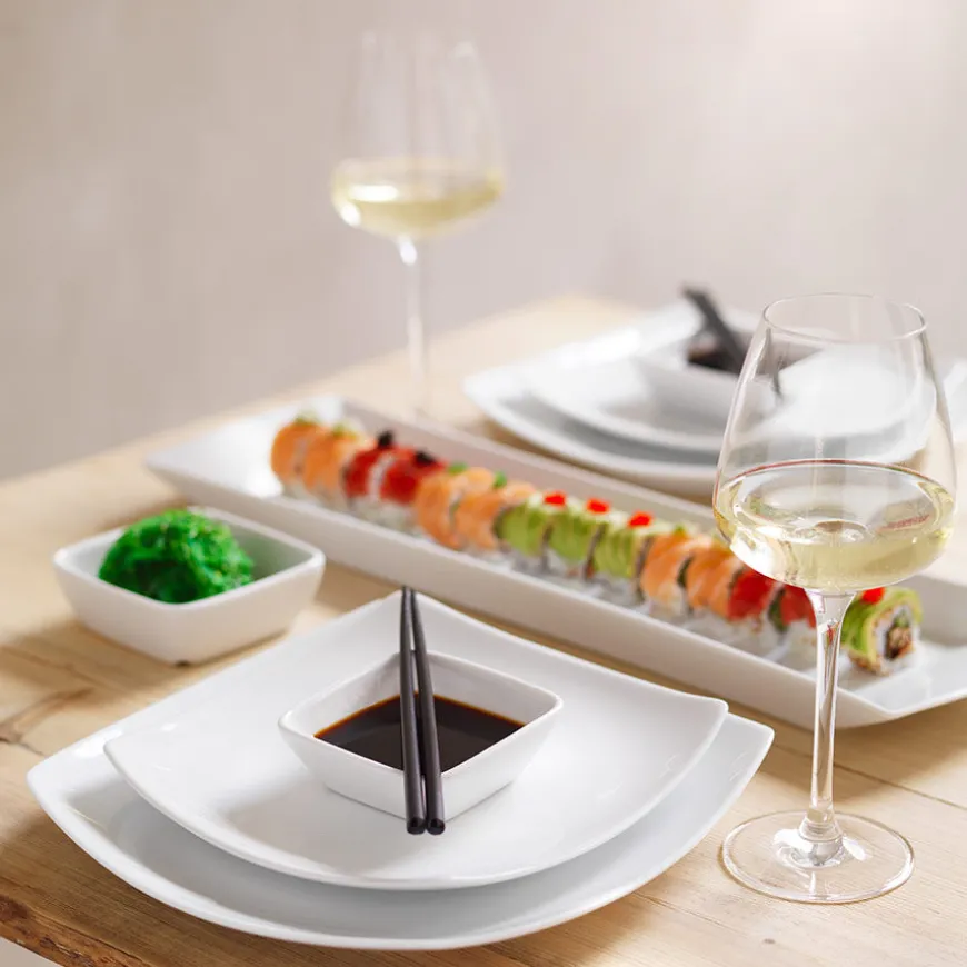 Porsgrunds Porselænsfabrik Sense Firkant Bolle 2 L