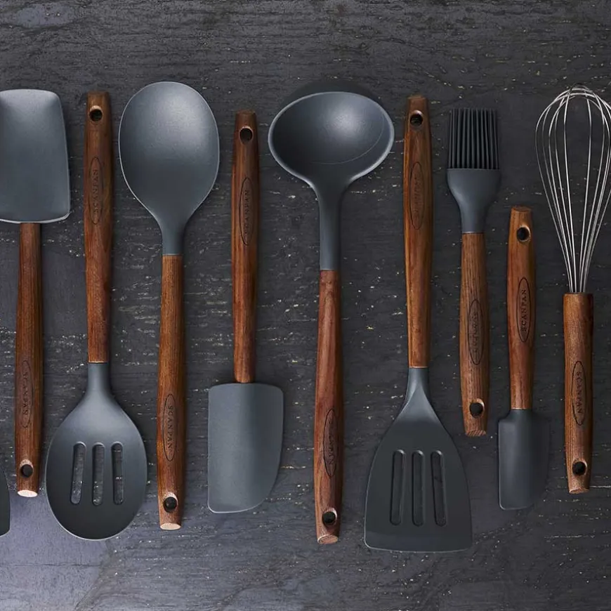 Scanpan Bakepensel 22 cm Karbonisert Ask
